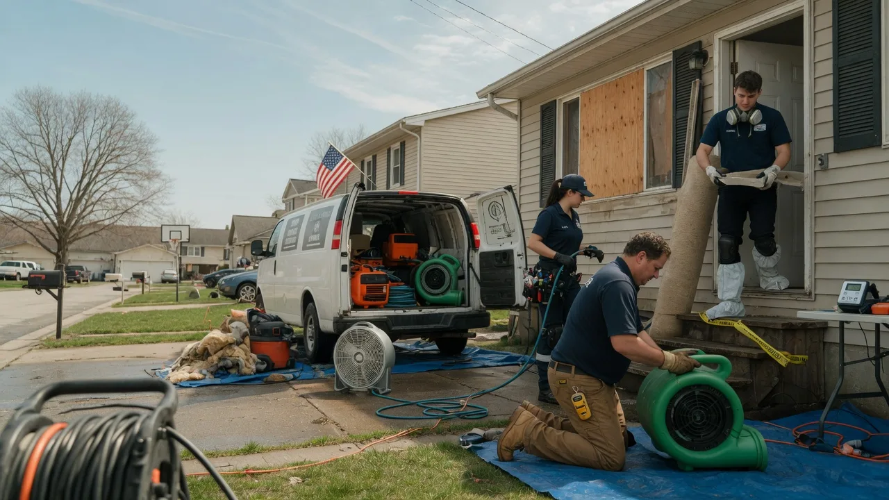 Water Damage Restoration in Albia, IA near me